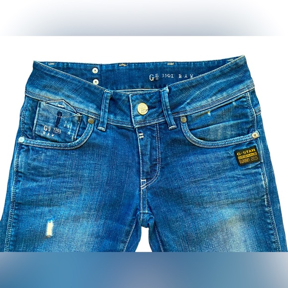 G-STAR 3301 RAW SKINNY JEANS - Picture 2 of 5